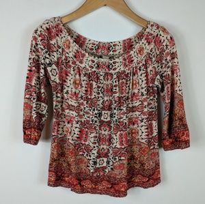 Lucky | Boho peasant top S